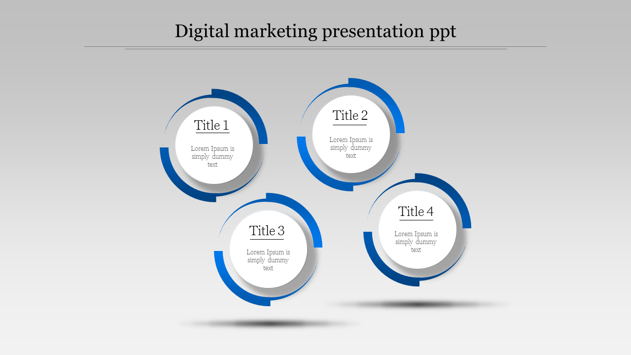 digital marketing presentation ppt-Blue